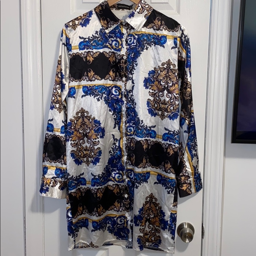 Versace inspired tunic dress